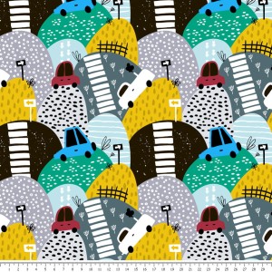 Tkanina wodoodporna - auta w górach