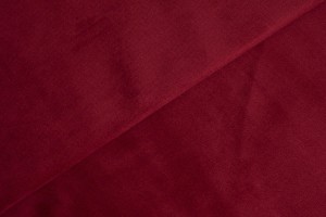 Welur tapicerski - bordowy
