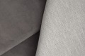 Welur tapicerski - szary - lewa strona