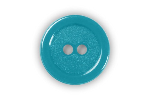 Guzik 20mm - turkusowy