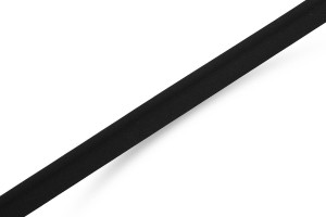 Wypustka bawełniana 2mm - czarna