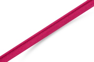 Wypustka bawełniana 2mm - różowy - fuksja