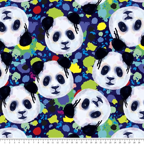 Dresówka - pandy - podgląd