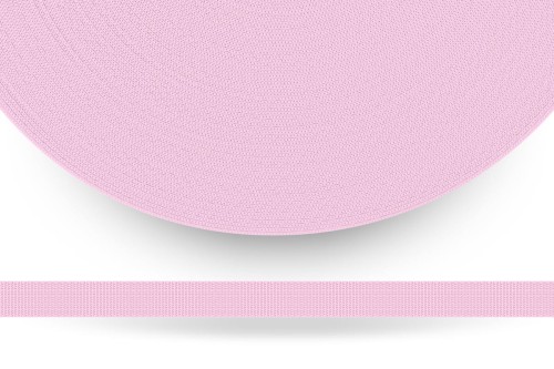 Taśma nośna poliestrowa 25mm - jasny różowy - podgląd