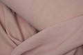 Muślin bawełniany - brudny róż  - lewa strona