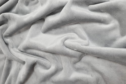 Minky gładki - jasny szary (glaciery grey)
