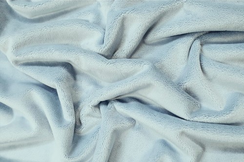 Minky gładki - błękitny (baby blue)