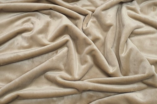 Minky gładki - kremowy (blached sand)