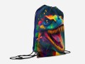 Panel wodoodporny 40x50 - Dino w kolorowym stylu - przykład użycia