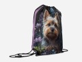 Panel wodoodporny 40x50 - Yorkshire Terrier w kwiatach - przykład użycia