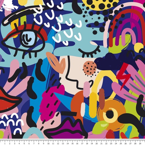 Lycra - abstrakt modern