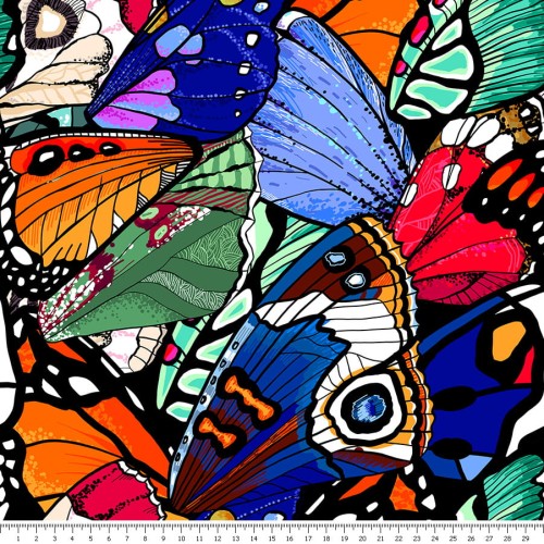 Lycra - skrzydła motyli