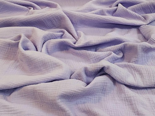 Muślin bawełniany - jasny fiolet (purple)