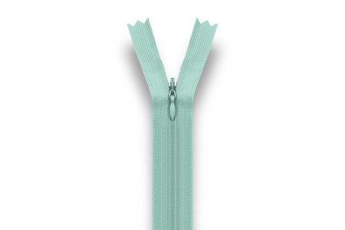 Zamek kryty - 40cm - mięta (244)