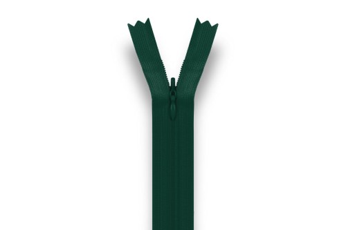 Zamek kryty - 40cm - ciemny zielony (272)