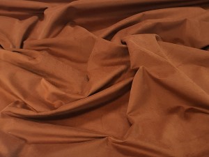 Welur tapicerski - rdzawy