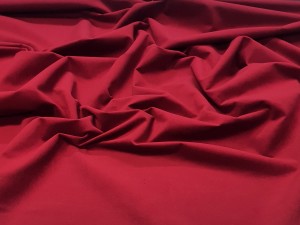 Welur tapicerski - ciemny czerwony