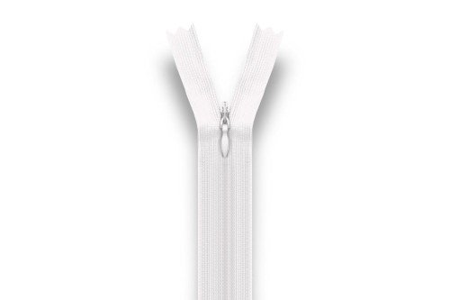 Zamek kryty - 40cm - biały (101)