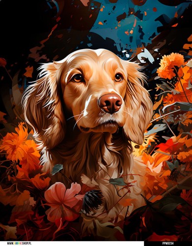 Panel wodoodporny 40x50 - Cocker spaniel