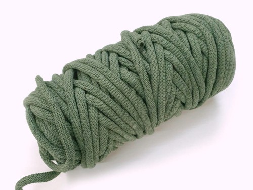 Sznurek bawełniany 9mm - pistacjowy