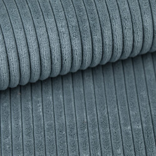 Sztruks tapicerski (prążek 1cm) - turkus