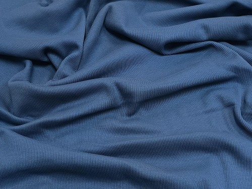 Ściągacz prążkowany - jeans blue