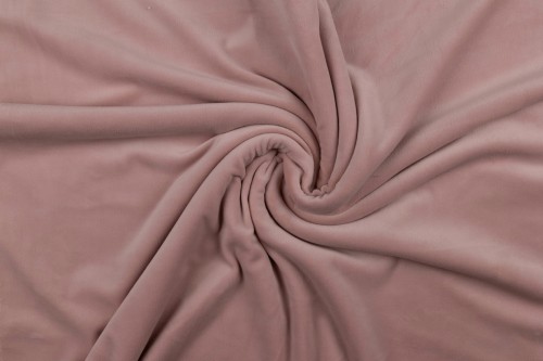 Velvet welur stretch - brudny różowy (sephia rose)