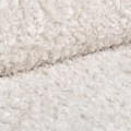 Bukla tapicerska - baranek - off-white - ecru