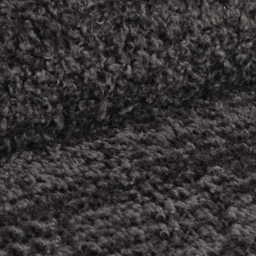 Bukla tapicerska - baranek - szary