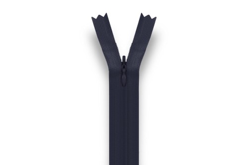 Zamek kryty - 40cm - morski granat (226)