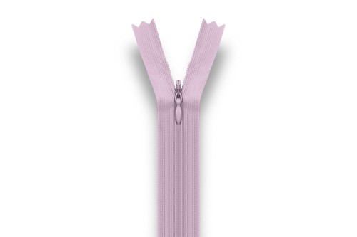 Zamek kryty - 40cm - jasny fioletowy (165)