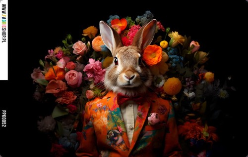 Panel wodoodporny 30x20 - PPK0052 - Pan Zając