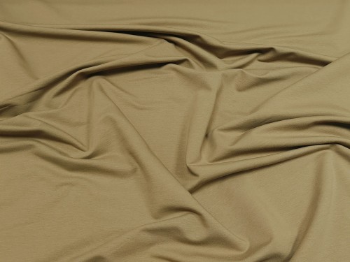 Dresówka pętelka - ciemny beż (camel)