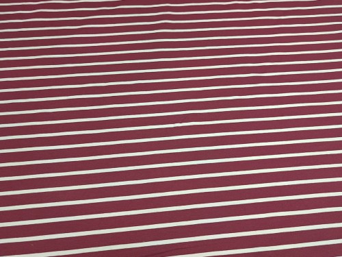 Dresówka pętelka - paski rhododendron-natural