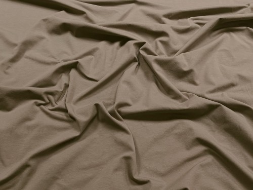 Dzianina jersey bawełniany - taupe gray