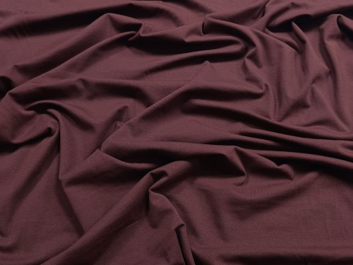 Dzianina jersey bawełniany - red wine