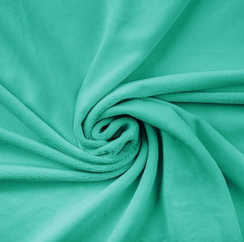 Minky gładki - turkusowy (Turquoise)