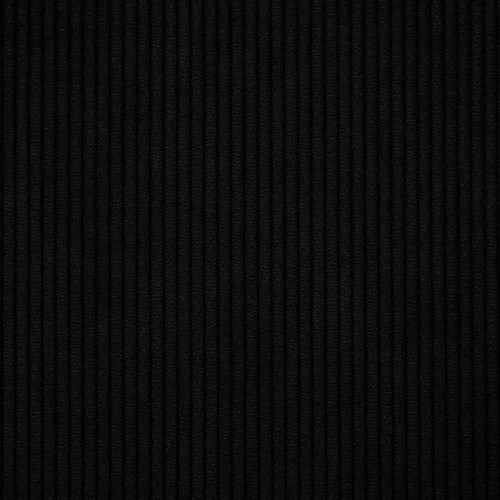 Sztruks tapicerski (prążek 4mm) - black (czarny)